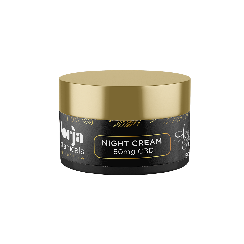 Jorja Botanicals Amy Childs Signature Night Cream 50mg CBD 50ml