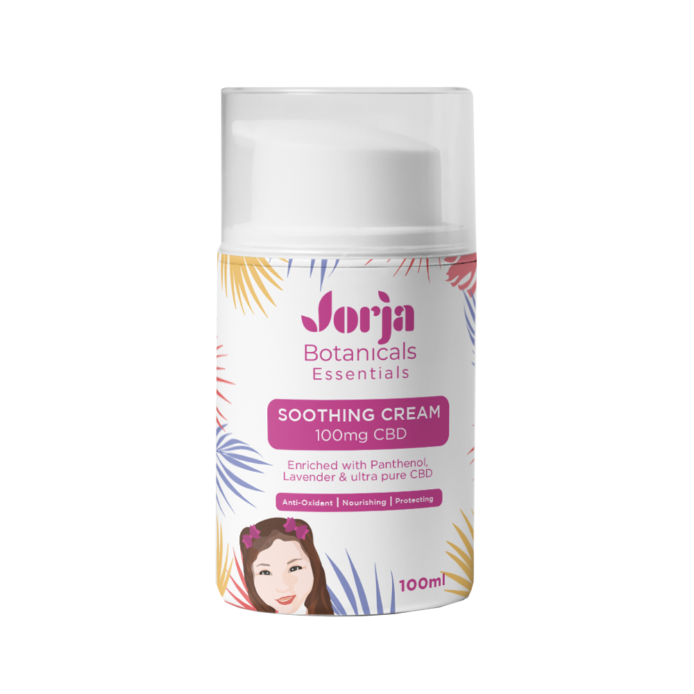 Jorja Botanicals Essentials CBD Soothing Cream 100mg 100ml